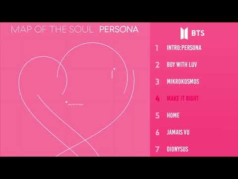 BTS (방탄소년단) - 'MAP OF THE SOUL: PERSONA' [FULL ALBUM]