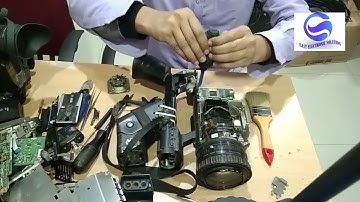 How to servicing Panasonic P2HD camera /Easy Electronic Solution