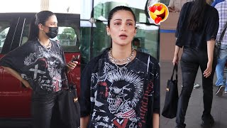 Actress Shruti Hassan Stunning Looks Outfit at Airport | Shruti Hassan Latest Video | FC