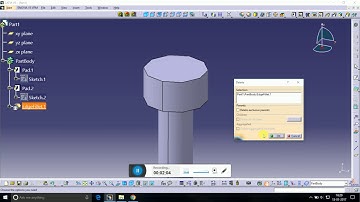 Beam engine-14|CATIA V5 R20 | Part design | Surfacing | Assembly |Rendering | KEY SHOT | Body in set