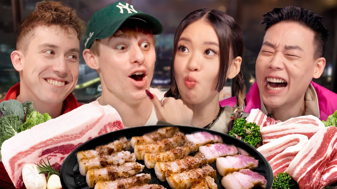 ⁣The BEST Pork Belly Korean BBQ in Seoul.