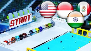 Marble Race: Epic Tournament with 16 Countries! 🌍 screenshot 2