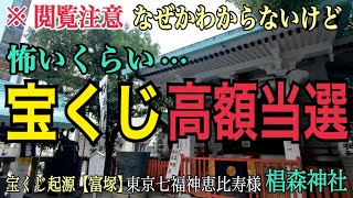 【※最強金運】参拝後なぜか宝くじロト6高額当選!金運財運がアップし怖いくらい次々と願いが叶う最強金運パワースポット「椙森神社」東京七福神恵比寿様【遠隔参拝】