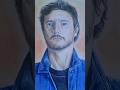 Dibujo realista de Pedro Pascal 🔥 #pedropascal #dibujorealista #arte #retrato #vengachito