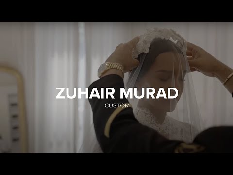 ZUHAIR MURAD Jasmine Tookes' Custom Wedding Dress