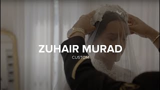 ZUHAIR MURAD Jasmine Tookes' Custom Wedding Dress