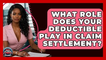 What Role Does Your Deductible Play In Claim Settlement? - Auto Coverage Explained