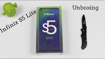 Infinix S5 Lite - Unboxing, Hands On, Face Unlock and Camera Features