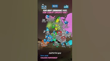 How many submarines does your country have?🎖️ #shorts #geography #map #submarine #military