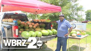 Despite New Locale, Port Vincents Watermelon Man Still Selling Produce Along La. 42 After Decade