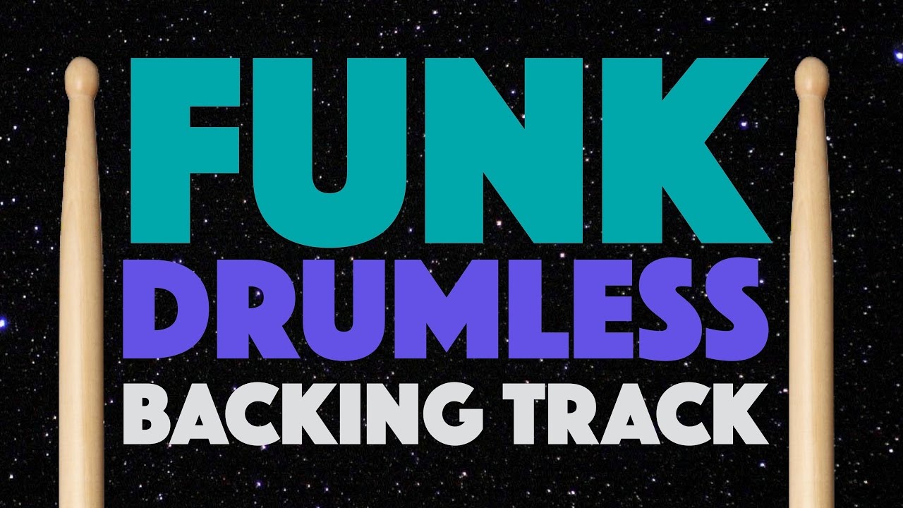 Funk Drumless Play Along For Drums