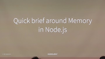 "Leak Hunting Finding and debugging a memory leak in Node.js" by Giovanny Gongora - 東京Node学園祭2018