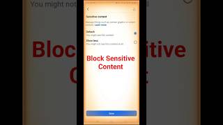 How to turn off sensitive content on Facebook #short #youtubeshorts