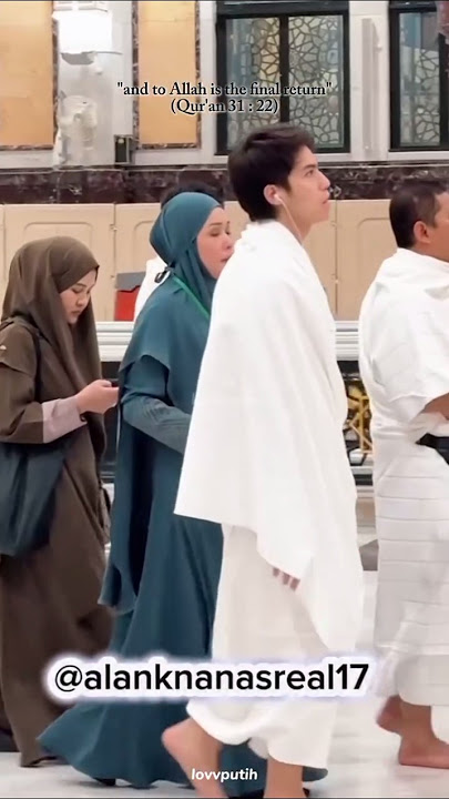 MASYAALLAH EL DAN BUNDA MAIA UMROH #maiaestianty #elrumi