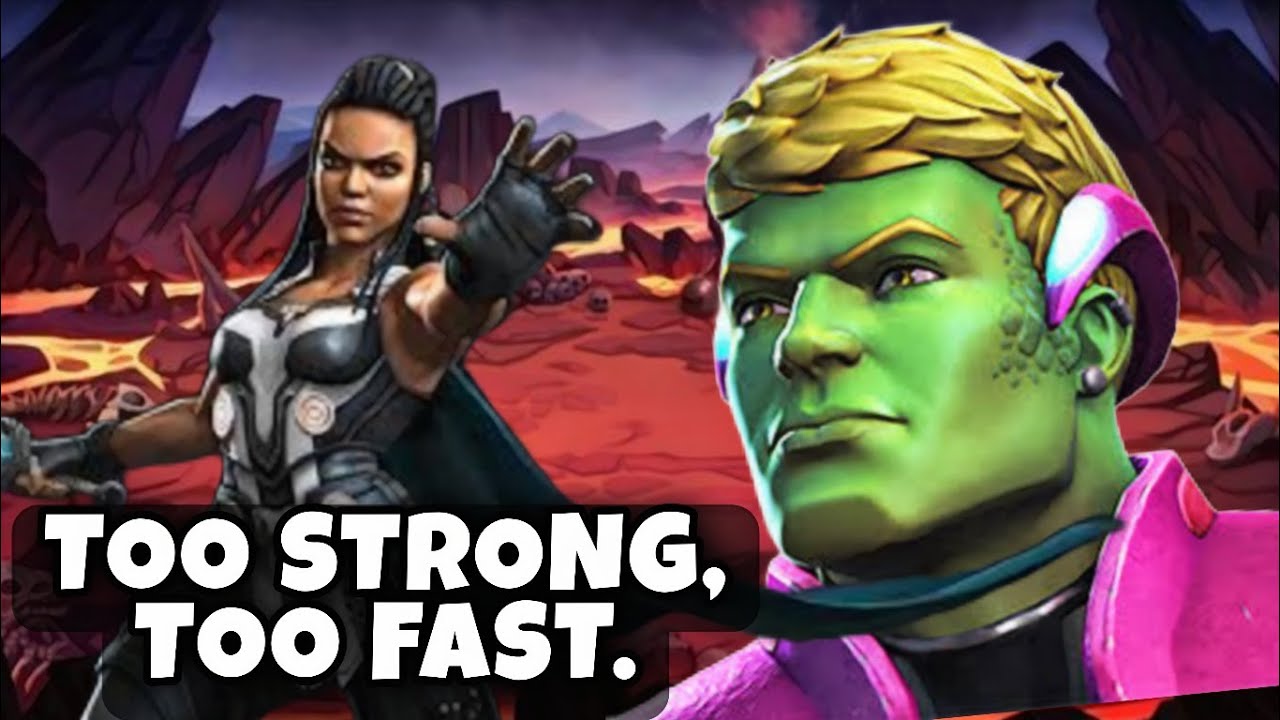 Valkyrie is a Hulkling Slayer! Too strong, too fast. | MCOC