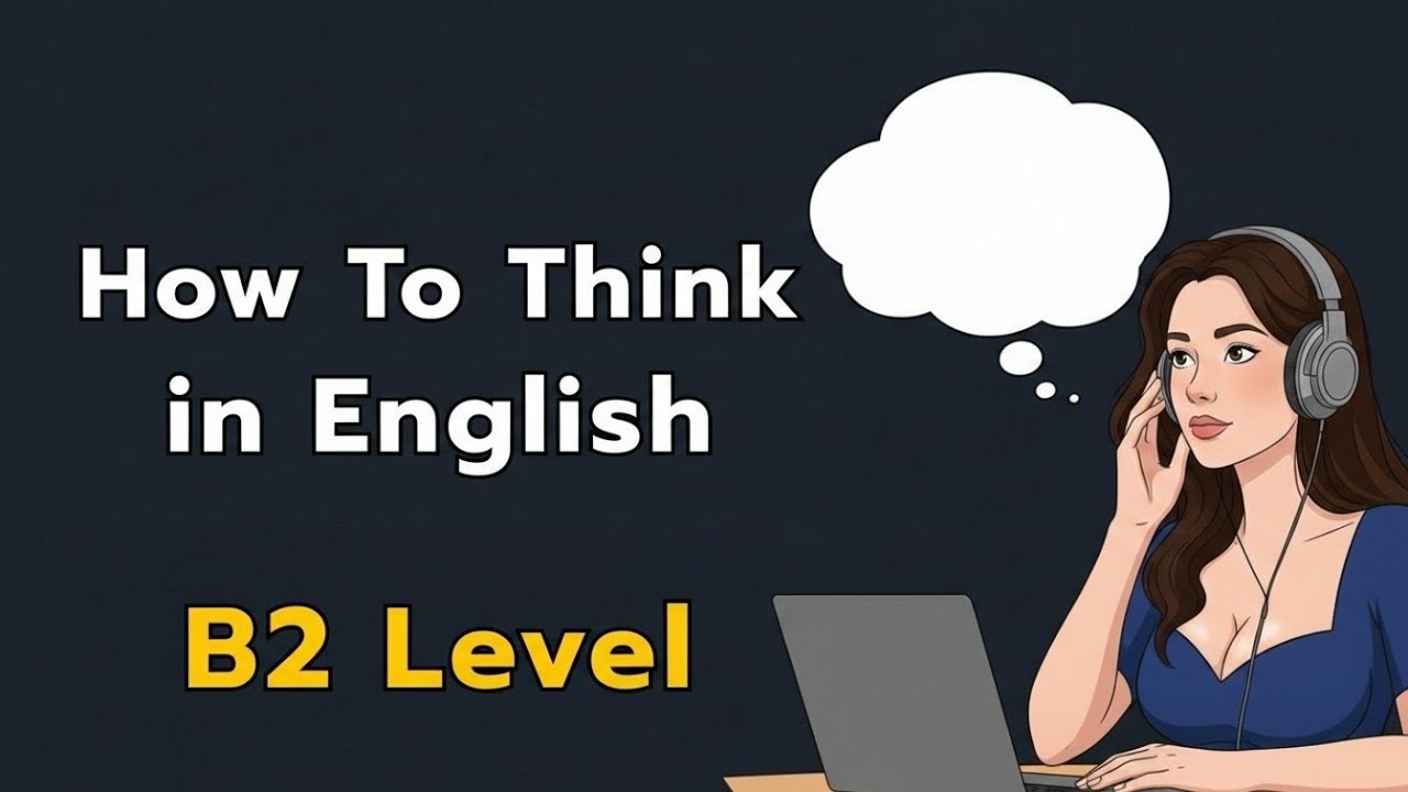 How to Think in English Fluently | B2 Level Practice for Fast Speaking & Confidence Boost 🚀