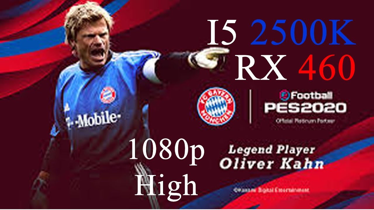 Pro Evolution Soccer 2020 (PES 2020 demo) - I5 2500K & RX  