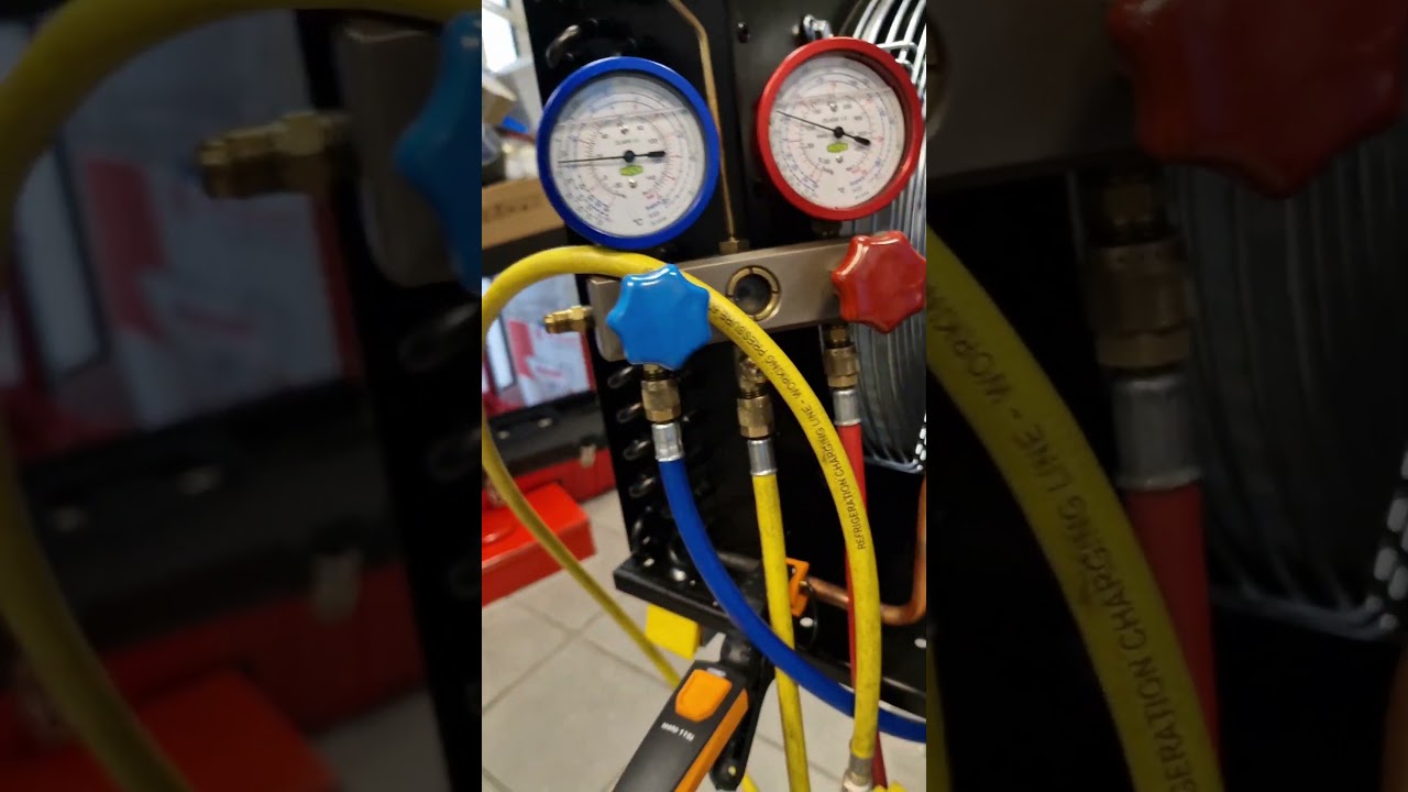 Mesure du sous- refroidissement.  Bonne charge en fluide.