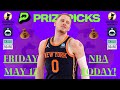 Nba prizepicks today  flex friday may 17 2024  best basketball dfs pickem  sleeper