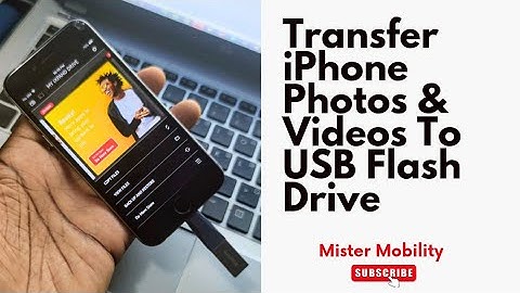 How to Transfer iPhone Photos & Videos To USB Flash Drive Without A Computer