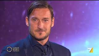 Gazzetta Sports Awards: Francesco Totti premio Legend 2017