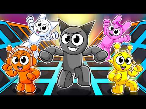 Sprunki Built a TRAMPOLINE PARK in Roblox!
