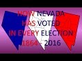 How Nevada has voted in every Presidential Election