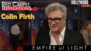 Red Carpet Revelations with Colin Firth on His New Film 'Empire of Light'