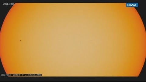 Mercury passes between the Earth and the Sun