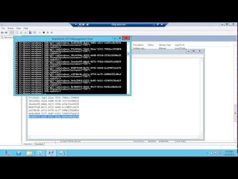 Remap and configure SharePoint for the new Database DB server