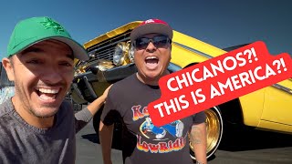 Cubans discover Chicano Culture  THIS IS AMERICA?!