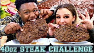 40oz STEAK CHALLENGE (Completed)🥩🥩