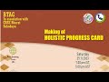 Making of holistic progress card