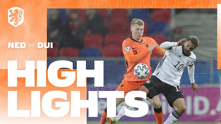 Jong Oranje - Jong Duitsland | Highlights (3/6/2021)