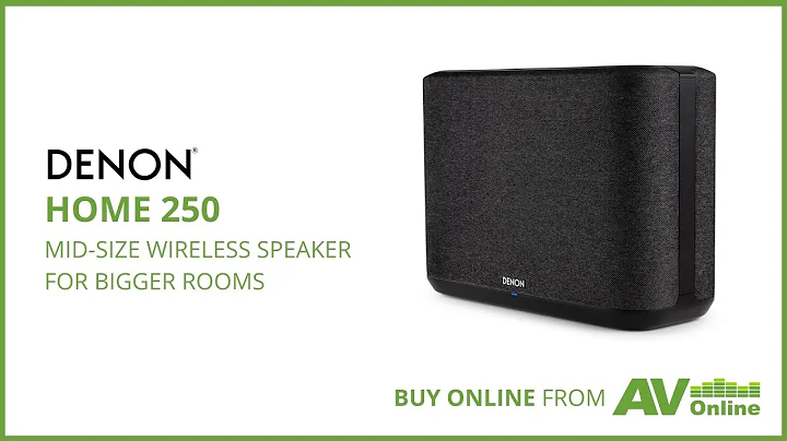 Introducing the Denon Home 250 Wireless Speaker