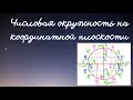 Числовая окружность на координатной плоскости