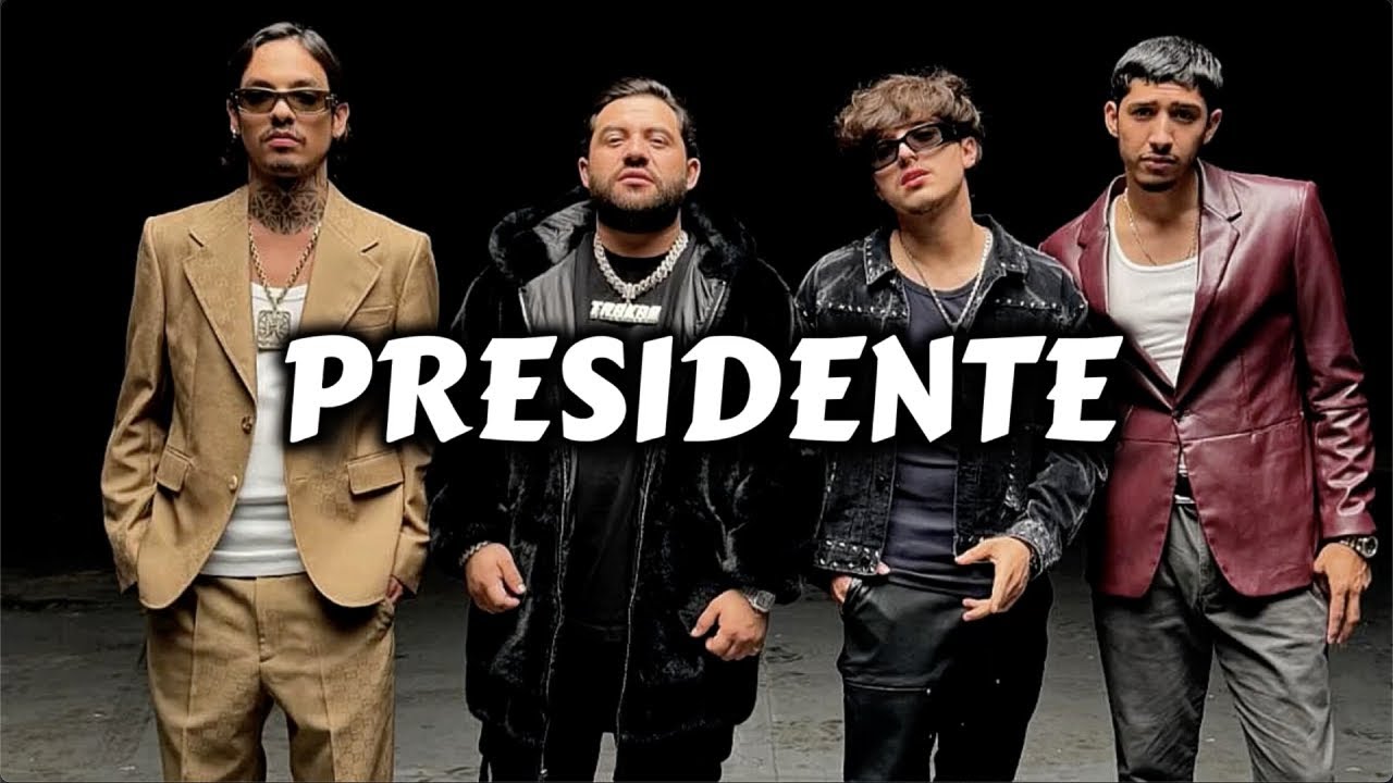 Natanael Cano, Luis R Conriquez, Gabito Ballesteros, Neton Vega - Presidente (Corridos 2024) Natanael Cano, Luis R Conriquez, Gabito Ballesteros, Neton Vega - Presidente (Corridos 2024)