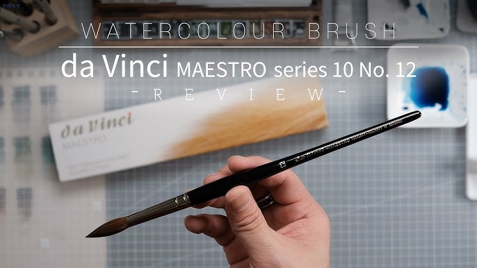 Top 3 Watercolor Brushes - Escoda, DaVinci, Raphael 