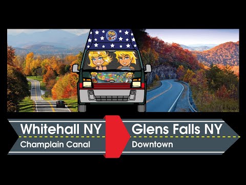 Trip Whitehall (Champlain Canal) to Glens falls NY (Downtown) in the fall