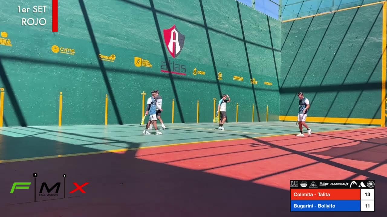 Nacional de Frontenis 2025 Club Atlas Colomos SEMIFINAL  Colimita - Talita VS Bugarini - Boliyito