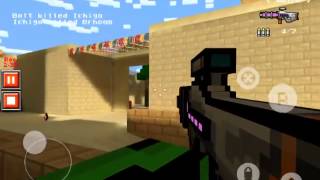 Pixel Gun 3D MAP REVIEW: Arabian Dust  Playing a very heated match in one of the funnest maps to ...