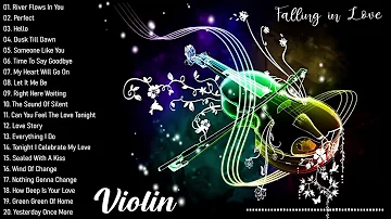 Beautiful Romantic Violin love songs Instrumental ♫ Most Old Beautiful Love Songs 70's 80's 90's