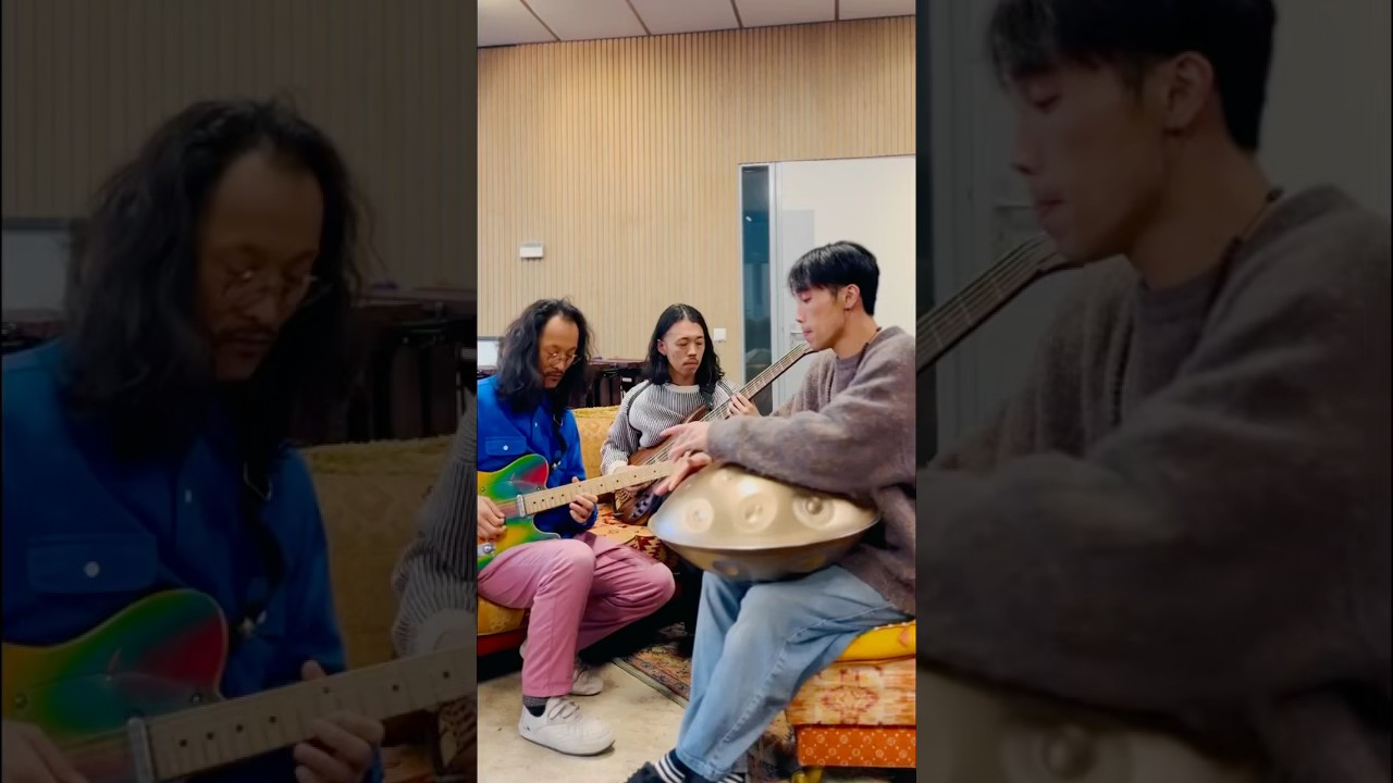 【身体が、音で目覚めるセッション】 #ハンドパンってマジ癒される #shorts #REOMATSUMOTO #HandPan #ハンドパン #手碟 #癒しの音楽 #浄化音楽