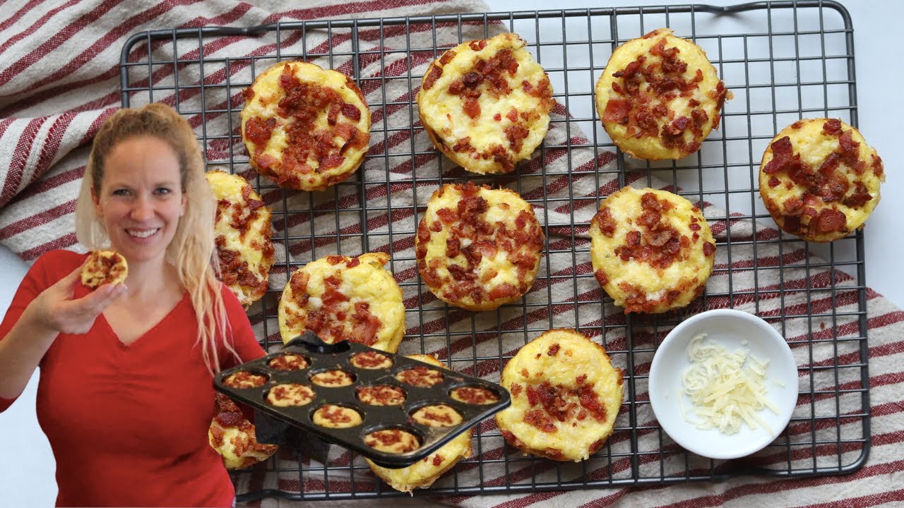 Easy Bacon Egg Bites + Video (Starbucks Copycat) - Momsdish