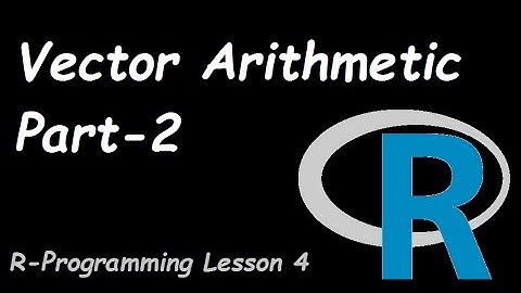 R Programming Vector Arithmetic
