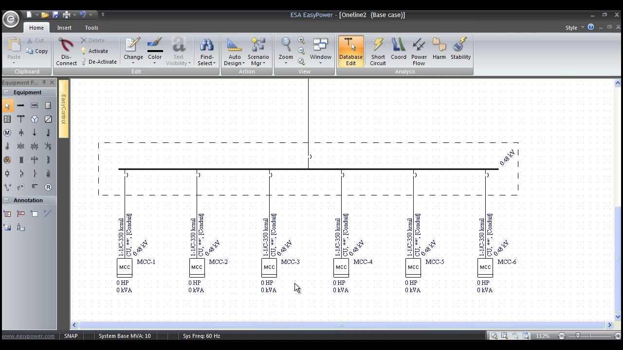 EasyPower, How to Build One-Line Diagrams (Part 1) - YouTube