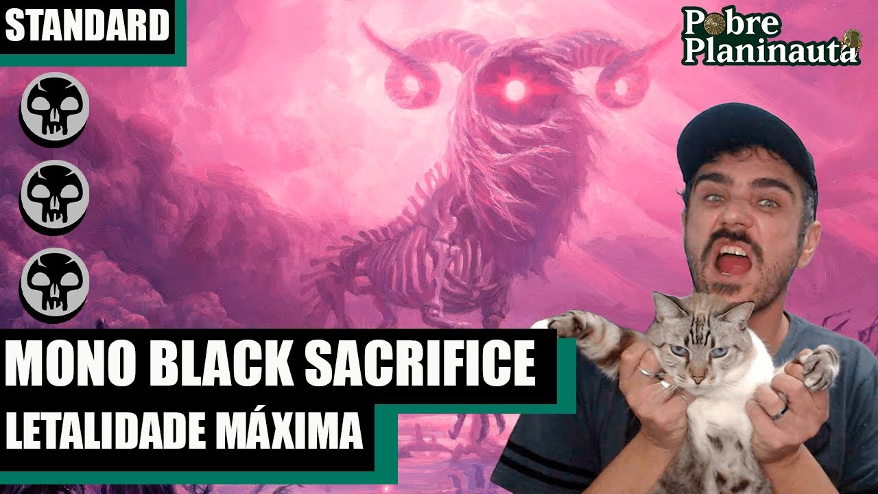 AS NOVAS MALDADES DO MONO BLACK DE LORWYN ECLIPSED- Mono Black Sacrifice - MTG STANDARD ECL