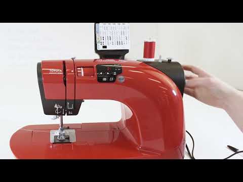 Toyota Oekaki Sewing Machine - How to Select Stitches