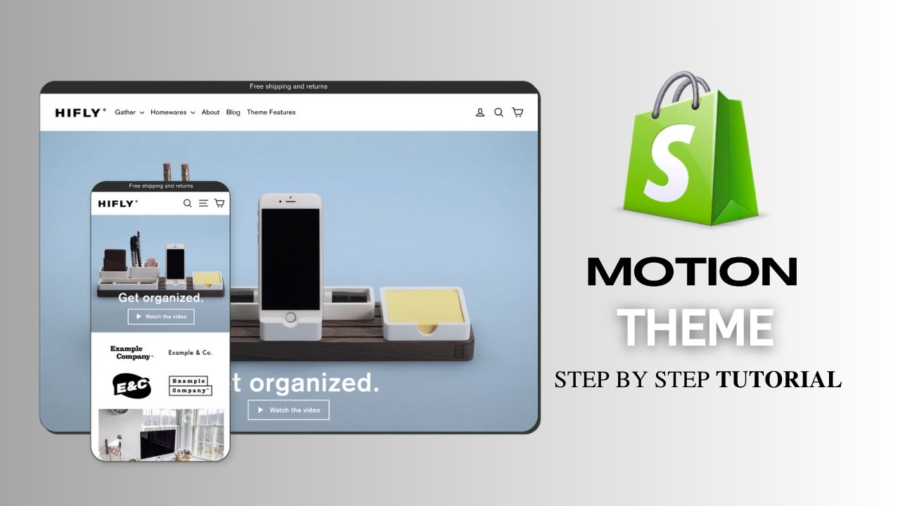 Shopify Motion Theme Customisation Tutorial 2025 - YouTube