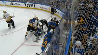 Buffalo Sabres Vs Boston Bruins Scrum